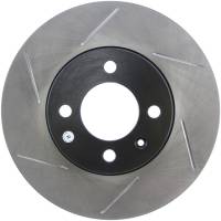 StopTech Sport Slotted Brake Rotor; Front Left