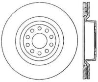 StopTech Sport Slotted Cryo Brake Rotor; Front Left