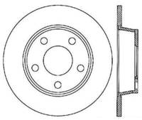 StopTech Sport Slotted Cryo Brake Rotor; Rear Left