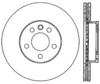 StopTech Sport Slotted Brake Rotor; Front Right