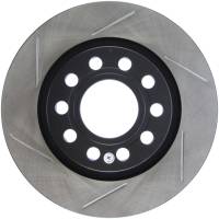 StopTech Sport Slotted Brake Rotor; Rear Left