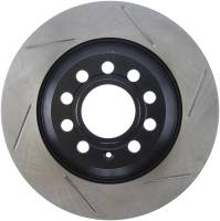 StopTech Sport Slotted Brake Rotor; Rear Left