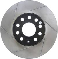 StopTech Sport Slotted Brake Rotor; Front and Rear Left