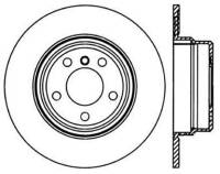 StopTech Sport Slotted Cryo Brake Rotor; Rear Left