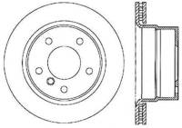 StopTech Sport Slotted Cryo Brake Rotor; Rear Left