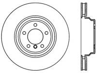 StopTech Sport Slotted Cryo Brake Rotor; Front Left