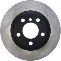 StopTech Sport Slotted Brake Rotor; Rear Left