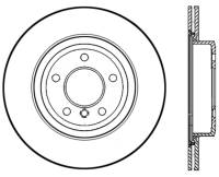 StopTech Sport Slotted Brake Rotor; Rear Left