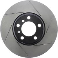 StopTech Sport Slotted Brake Rotor; Front Left