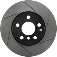 StopTech Sport Slotted Brake Rotor; Front Left