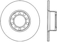 StopTech Sport Slotted Cryo Brake Rotor; Front Left