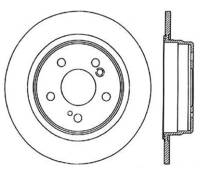 StopTech Sport Slotted Cryo Brake Rotor; Rear Left