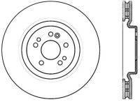 StopTech Sport Slotted Cryo Brake Rotor; Front Left