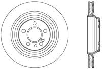 StopTech Sport Slotted Brake Rotor; Rear Right