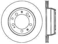 StopTech Sport Slotted Cryo Brake Rotor; Rear Left