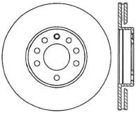 StopTech Sport Slotted Cryo Brake Rotor Rear Right 126.38019CSR