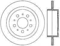 StopTech Sport Slotted Cryo Brake Rotor Rear Right 126.39022CSR