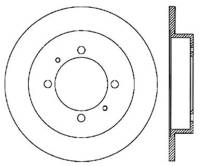 StopTech Sport Slotted Cryo Brake Rotor Rear Right 126.39028CSR