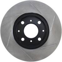 Stoptech - StopTech Power Slot 90-91 Honda CRX Si 1.6L Rear Disc Front Left Slotted Rotor - 126.40013SL - Image 2