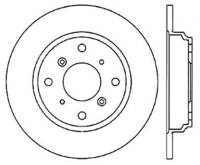 StopTech Sport Slotted Cryo Brake Rotor Rear Right 126.40016CSR