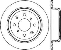 StopTech Sport Slotted Cryo Brake Rotor Rear Right 126.40017CSR