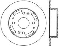 StopTech Sport Slotted Cryo Brake Rotor Rear Right 126.40041CSR