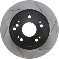 Stoptech - StopTech Power Slot 09-10 Acura TSX / 08-10 Honda Accord Rear Left Slotted Rotor - 126.40068SL - Image 1