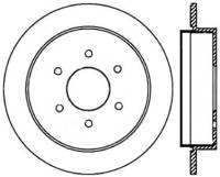 StopTech Sport Slotted Cryo Brake Rotor Rear Right 126.42081CSR