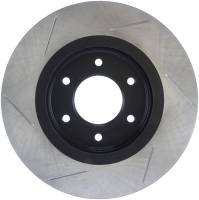 Stoptech - StopTech Power Slot 08-09 Infiniti QX4/QX56 / 07-09 Nissan Armada Left Front Slotted Rotor - 126.42099SL - Image 2