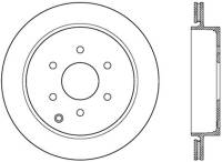 StopTech Sport Slotted Brake Rotor Rear Right 126.42113SR