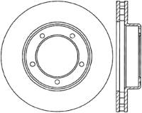 StopTech 98-07 Lexus LX / Toyota Land Cruiser Cryo Slotted Front Left Sport Brake Rotor - 126.44086CSL