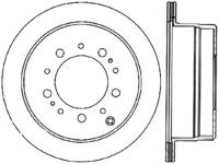 StopTech Sport Slotted Cryo Brake Rotor Rear Right 126.44087CSR