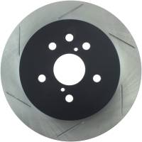 Stoptech - StopTech Power Slot 06-09 Lexus GS Series / 06-10 IS350 Rear Right Slotted Rotor - 126.44141SR - Image 1