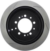 Stoptech - StopTech Sport Slot 08-13 Lexus LX450/470/570 / 07-12 Toyota Tundra Slotted Left Rear CRYO Rotor - 126.44157CSL - Image 2