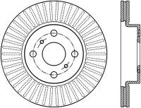 StopTech Sport Slotted Brake Rotor Front Right 126.44180SR