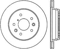 StopTech Sport Slotted Cryo Brake Rotor Rear Right 126.45024CSR