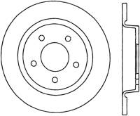 StopTech Sport Slotted Cryo Brake Rotor Rear Right 126.45067CSR