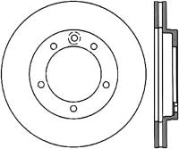 StopTech Sport Slotted Cryo Brake Rotor Rear Right 126.46053CSR