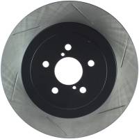 Stoptech - StopTech Power Slot 04 STi Rear Left Slotted Rotor - 126.47020SL - Image 1