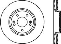 StopTech 09-18 Kia Forte Cryo Front Left Slotted Sport Brake Rotor - 126.51020CSL