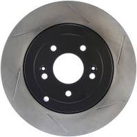 Stoptech - StopTech Power Slot 10 Hyundai Genesis Coupe Track Rear Left Slotted Rotor - 126.51035SL - Image 1