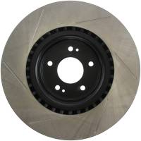 Stoptech - StopTech Power Slot 10 Hyundai Genesis Coupe Track Front Left Slotted Rotor - 126.51036SL - Image 2