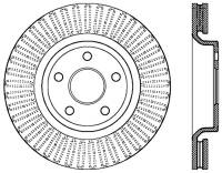 StopTech Slotted Sport Brake Rotor 11-17 Jeep Grand Cherokee (Excludes SRT8) - 126.58008SL