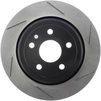 Stoptech - StopTech 12-13 Jeep SRT8 Rear Left Slotted Sport Brake Rotor - 126.58009SL - Image 1