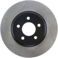 Stoptech - StopTech Power Slot 05-10 Mustang GT V8-4.6L Front Right Slotted Rotor - 126.61086SR - Image 1