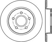 StopTech Sport Slotted Cryo Brake Rotor Rear Right 126.61099CSR