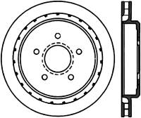 StopTech Sport Slotted Cryo Brake Rotor Rear Right 126.62062CSR