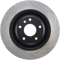 Stoptech - StopTech Power Slot 06-10 Chevrolet Corvette Front Left Slotted Rotor - 126.62102SL - Image 1