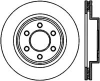 StopTech Sport Slotted Cryo Brake Rotor Rear Right 126.63056CSR