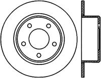 StopTech Sport Slotted Cryo Brake Rotor Rear Right 126.63060CSR